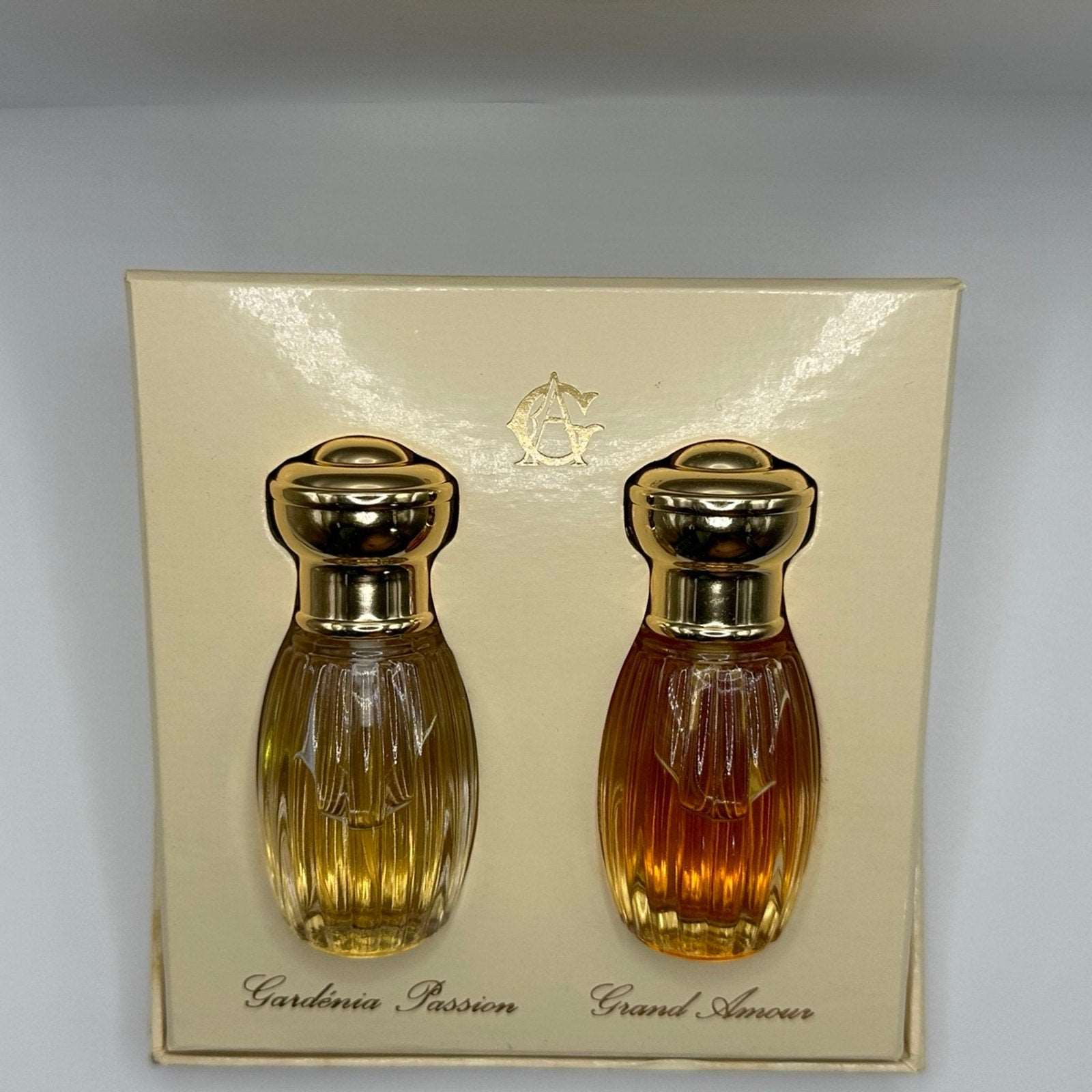 Annick Goutal Gardenia Passion + Grand Amour 2 Piece Set Includes: 2 x 0.5 oz Ea